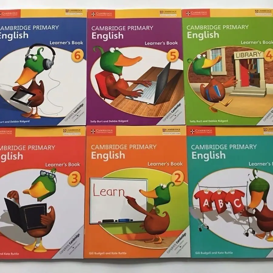 

Cambridge Primary English Learner's Book Level 1-6 Textbook+Workbook