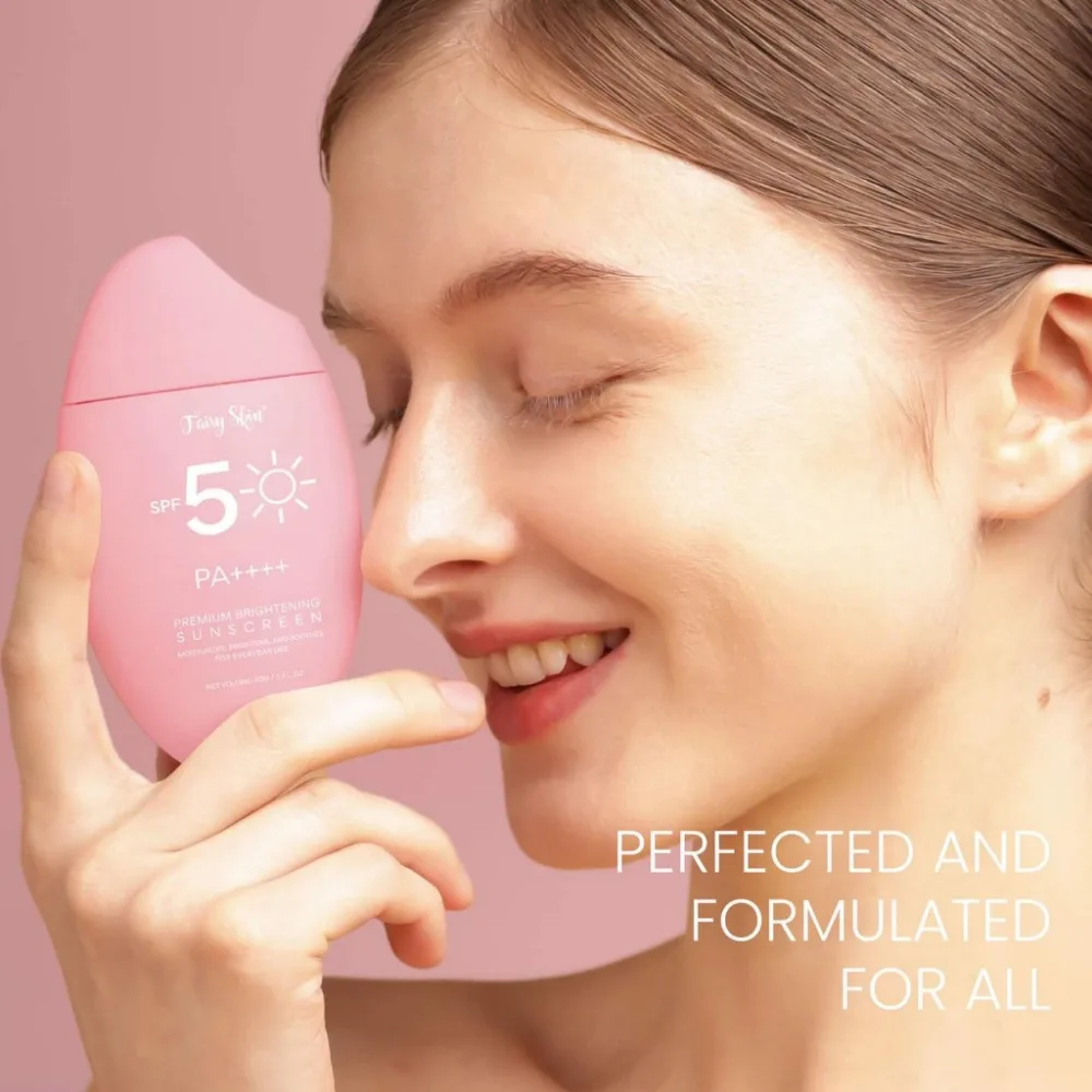 Body Sunscreen SPF 50 Light Thin Refreshing Sunscreen Protector Solar Sun Protection Cream Solar Blocker For Korean Women Face facial sunscreen sunscreen cream