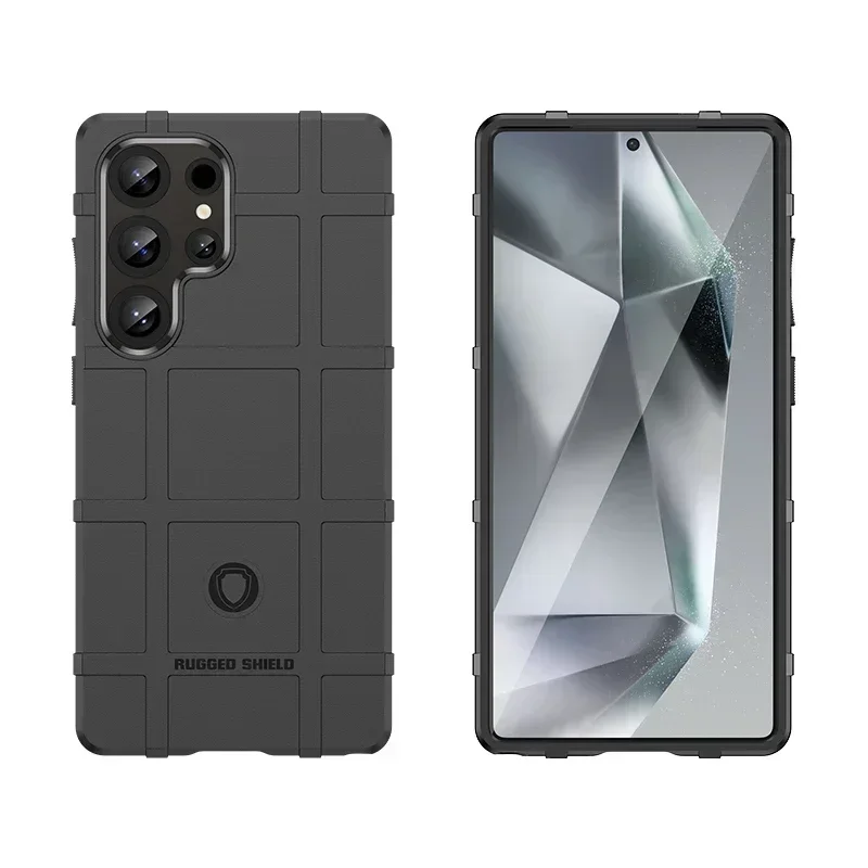Rugged Shield Military Grade Flexible Phone Case - Shockproof Armor Cover