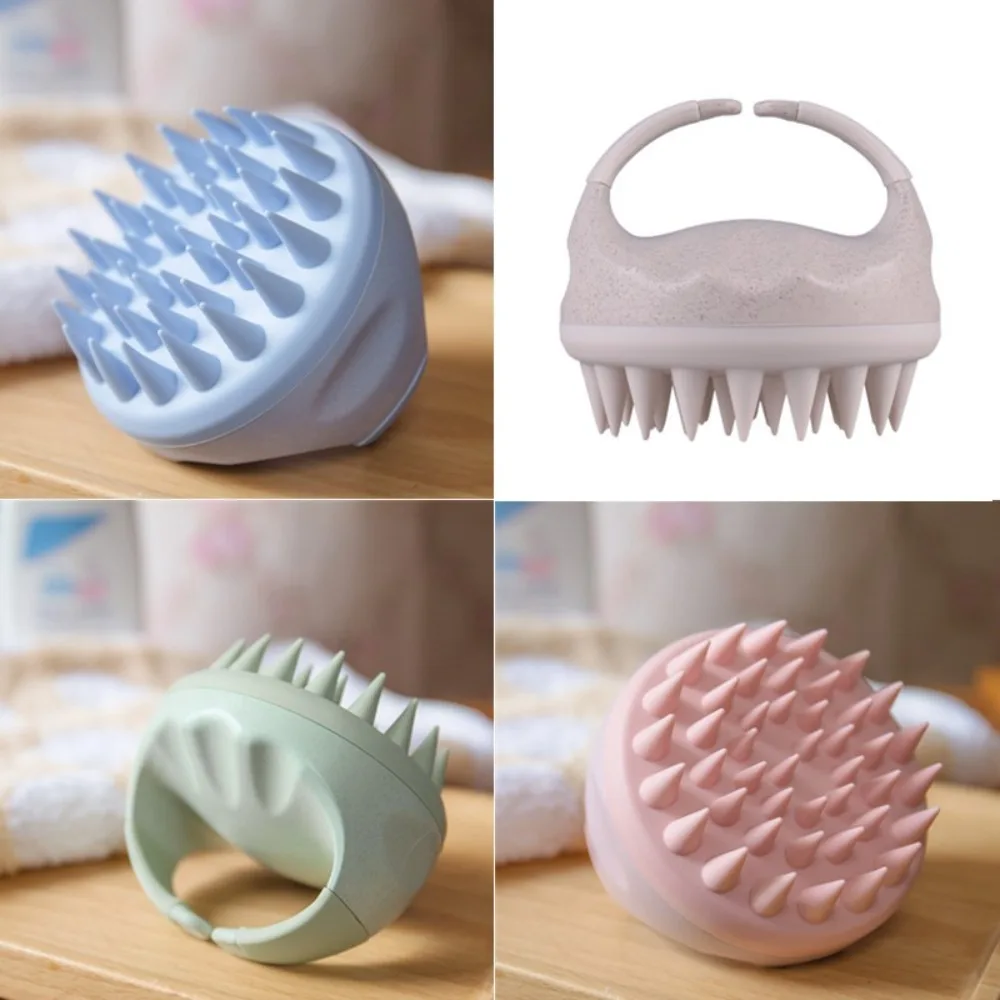 

New Scalp Massager Shampoo Brush Hair Washing Scalp Brush Silicone Soft Scalp Massager Hair Comb Dandruff Removal Hair Growth