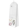 71" Wedding Dress Garment Bag Gusseted Long Dress Bag for Bridal Gown With Accessory Pockets Extra Large Wedding Gown Dust Cover 4