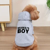 Cozy Knit Pet Hoodie - Winter Warmth for Small Dogs & Cats, Hand-Washable, Perfect for Teddy, Bichon, Pomeranian - Grey