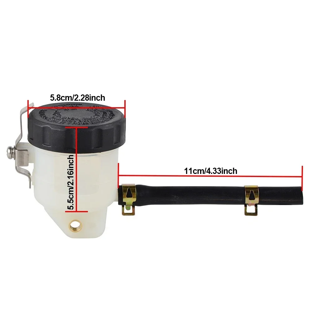 Motorcycle Brake Fluid Reservoir Tank Oil Cup for Kawasaki