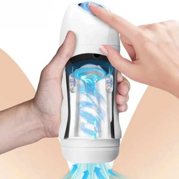 Wearable Male Masturbation Cup With Suction And Vibration Texture_voghion.com