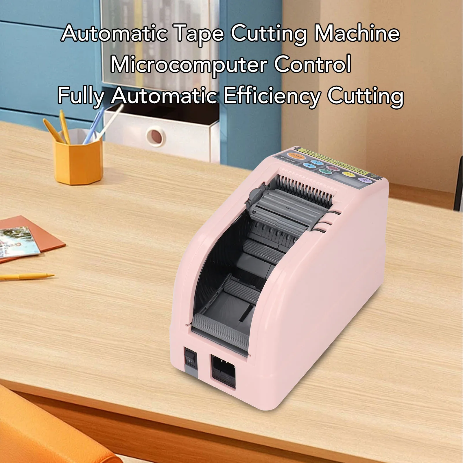 Ribbon Cutting Machine Smart Storage Function Tape Cutter Machine Safe Wide Application Accurate Cutting Efficient for Schools