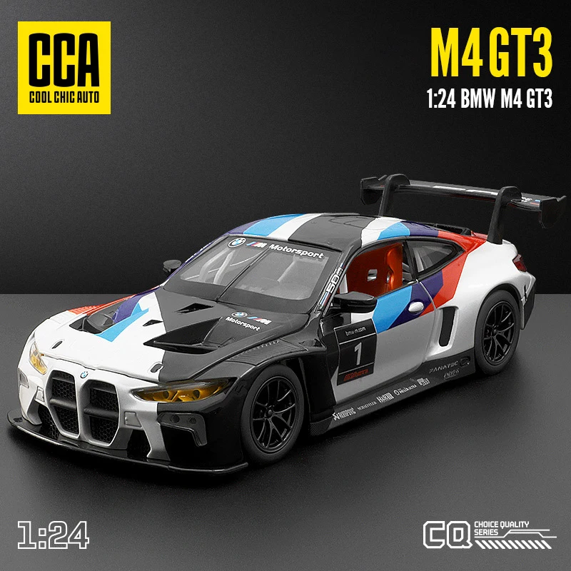 

1:24 BMW M4 GT3 DTM M6 BMW CSL Z4 Racing Alloy Model Car Toy Diecasts Casting Sound and Light Car Toys For Children Vehicle