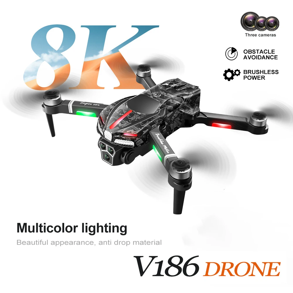 

Mini Drone 8K Professinal With 4k camera HD Quadcopter RC Helicopter WIFI FPV Dron Obstacle Avoidance Aerial Aircraft UAV Toys