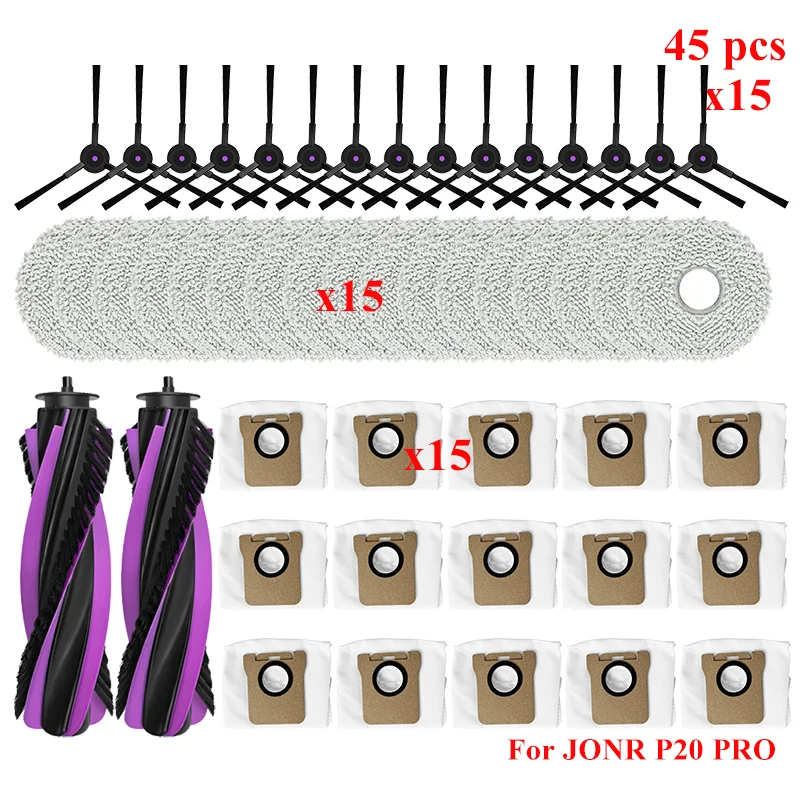 HEPA-Filter Für JONR Staubsauger P20 PRO & T5 PRO - 4er Set Waschbare Ersatzfilter