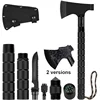 Foldable Tactical Axe Multi Tool Kit Emergency Gear Tourist AX Survival Axe Outdoor Portable Tomahawk Wild Camping Hatchet топор 1