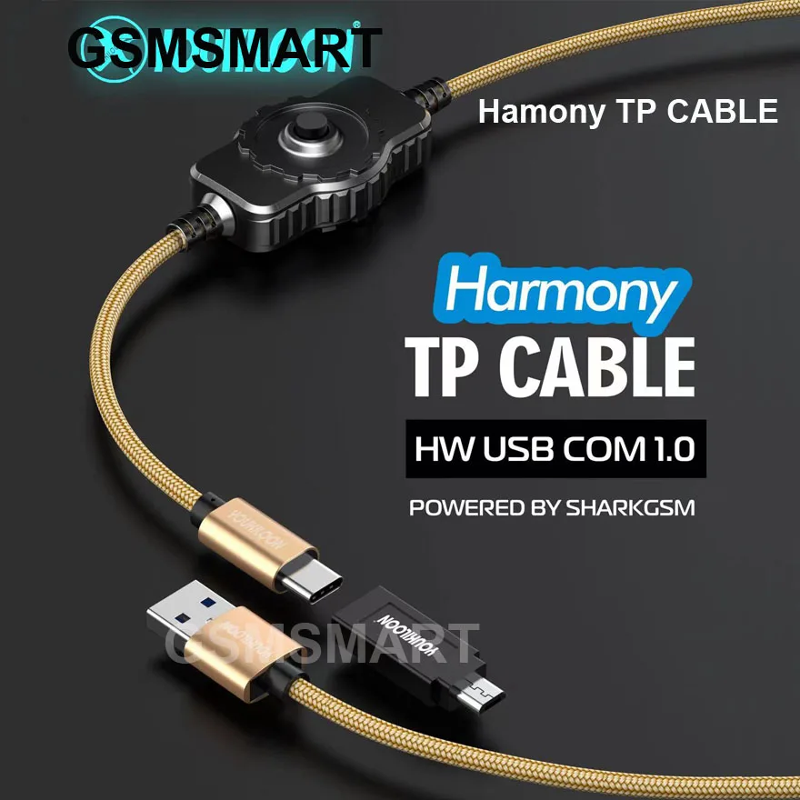 신제품 하모니카 TP 케이블/하모니 테스트 포인트 케이블 + HW USB COM 1.0 어댑터, 키메라 프로 도구 동글용 화웨이 하모요스 용