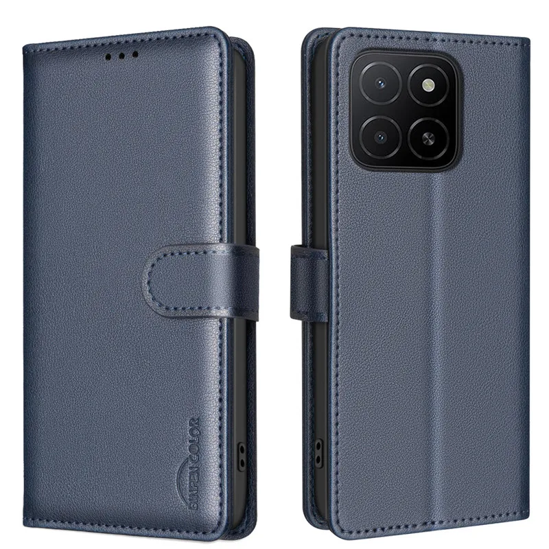 Leather Wallet Flip Phone Case - Elegant Protective Cover