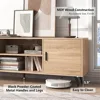 70 Inch Mid Century Modern TV Stand for 75 Inch TV, Wood TV Stand with Storage, Entertainment Center for Living Room Bedroom 6