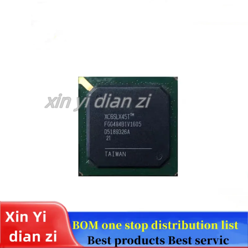 

1pcs/lot XC6SLX45T-2FGG484I XC6SLX45T BGA ic chips in stock