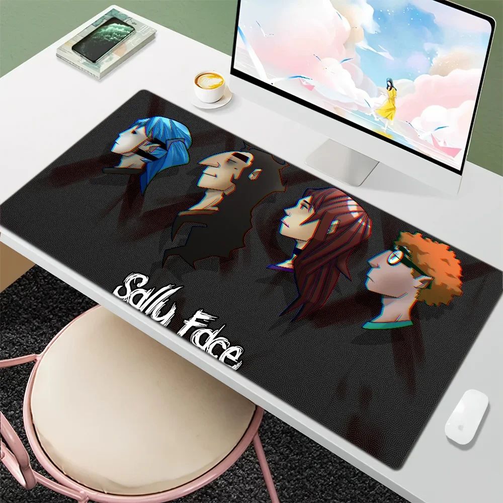 Game S-Sally F-FaceS Large PC Mouse Pad For Non-Slip Gaming Laptops Gamer Carpet Keyboard Mat Desk Protector 4