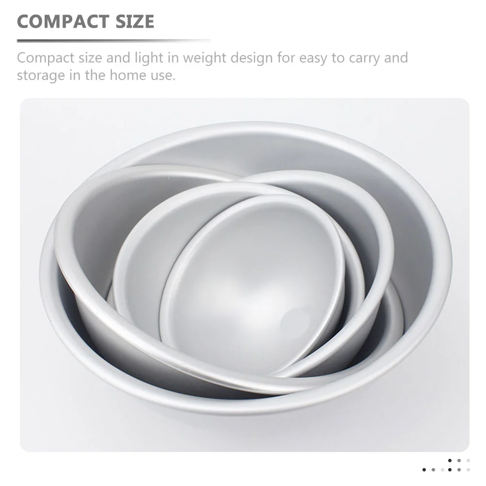 Semi Circle Baking Cake Pan-Semi Dome shaped