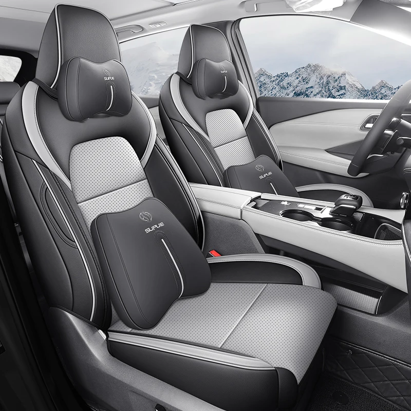 Custom Full Set Luxury Car Seat Covers For Nissan Qashqai 2019