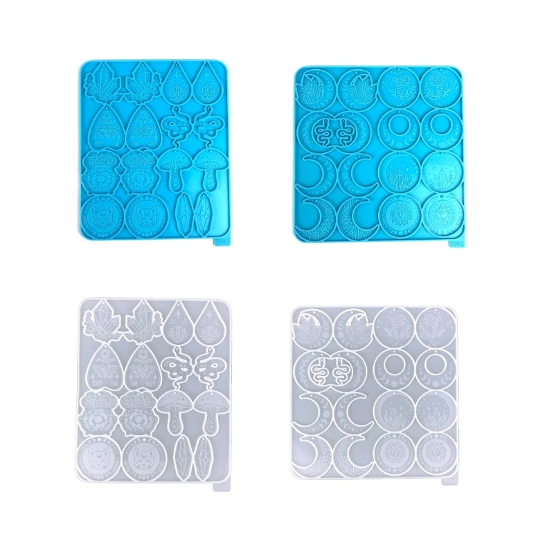 

Earring Pendant Silicone Mold DIY Mushroom Pendant Crystal Epoxy Resin Jewelry