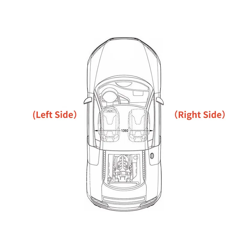 Fixadores Para Saia Lateral Externa De Soleira, 20x Clipe De Fixação