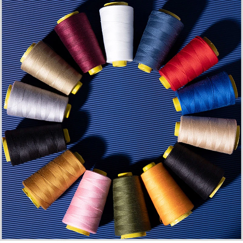 100g-1300meters-203-Jeans-Sewing-Machine-Thick-Line-3-Strand-Thread ...