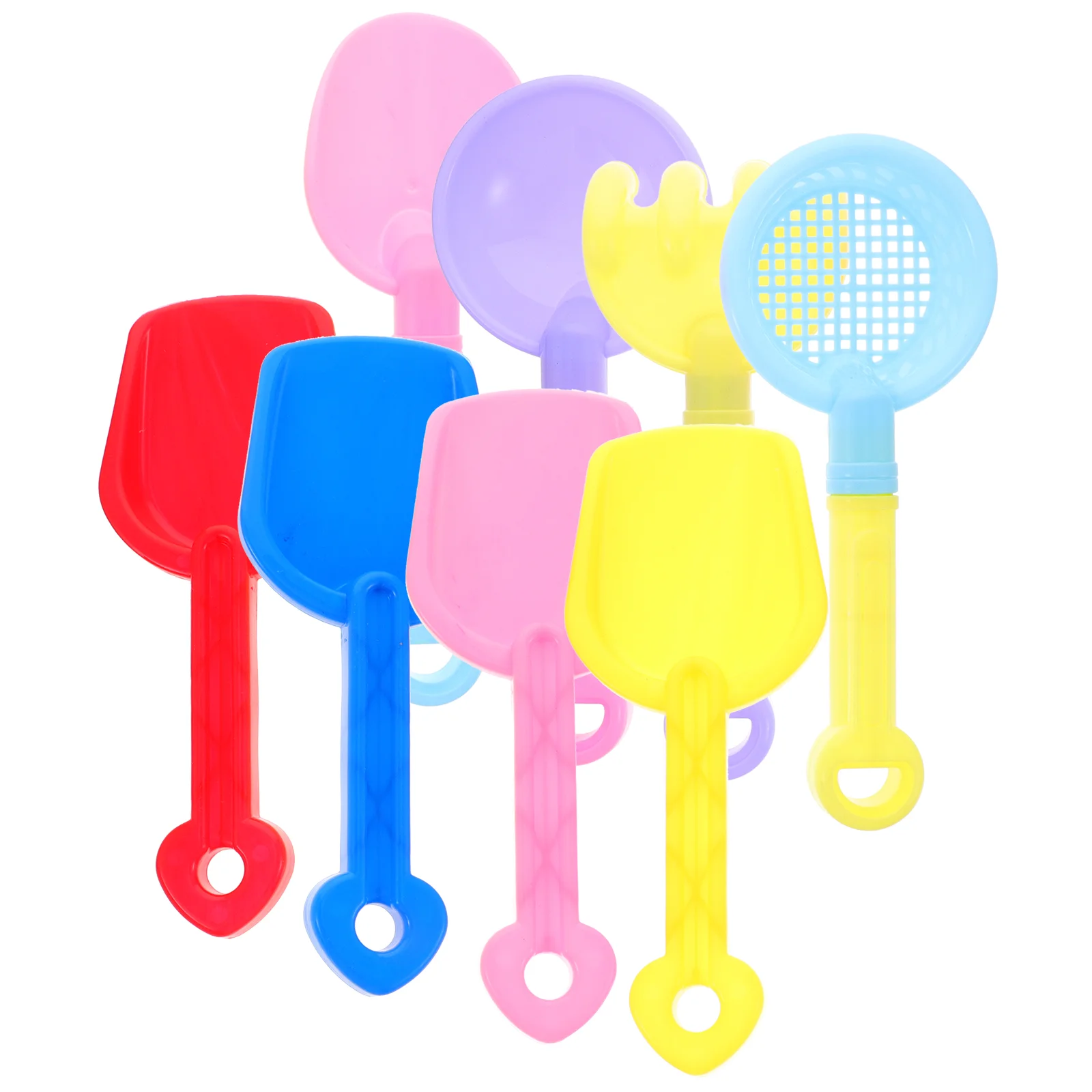 

8 Pcs Snow Digging Sand Shovels Childrens Toys Beach Kids Spade Children’s