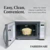 NEW Countertop Microwave 1000 Watts, 1.1 cu ft - Microwave Oven With LED Lighting and Child Lock - Perfect for Apartments 5