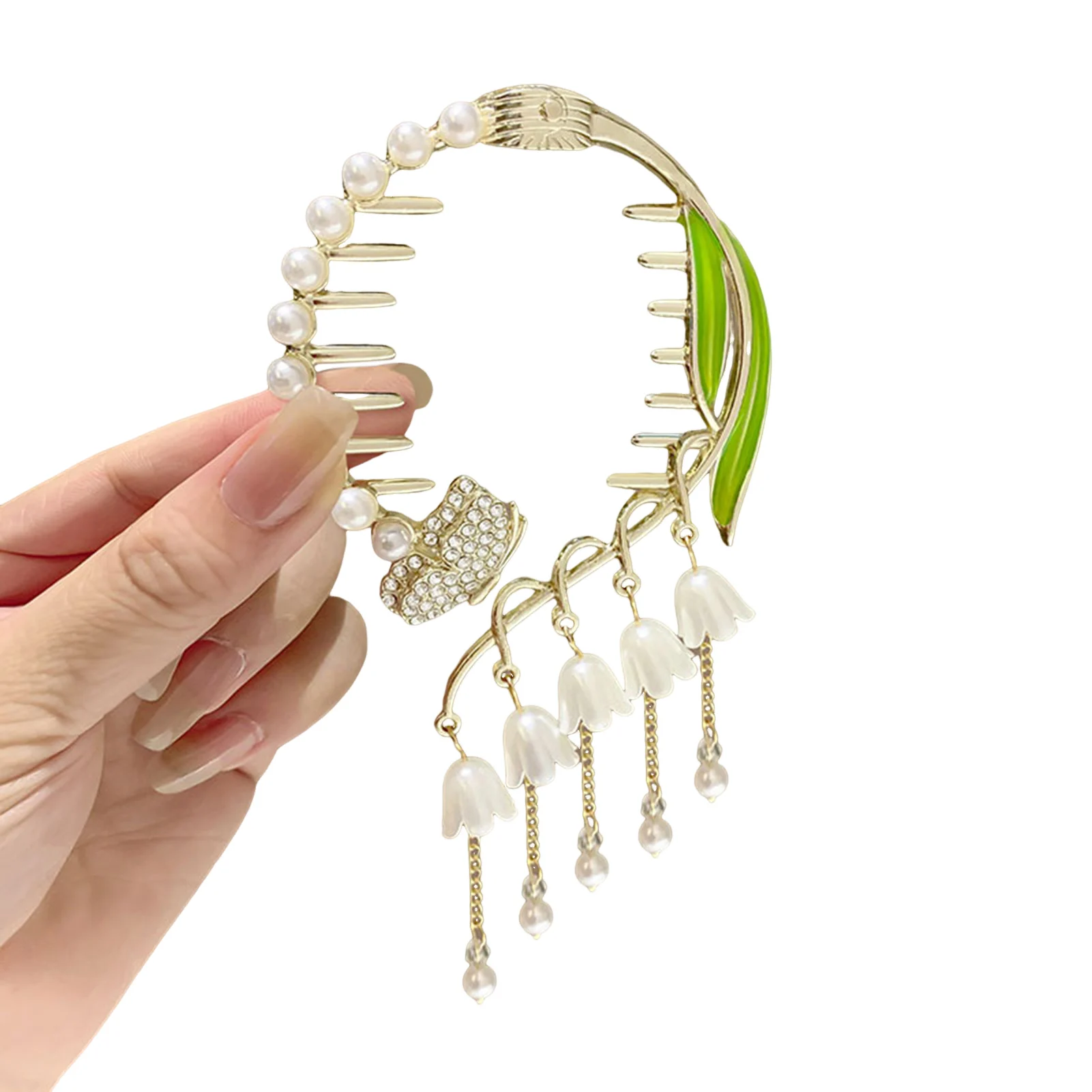 

Заколки для волос для конского хвоста, держатель для гульки, шпильки для волос с кисточкой для густых и тонких волос