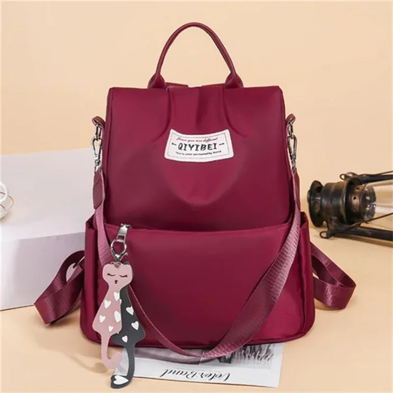 Sac à dos femme préppy en oxford