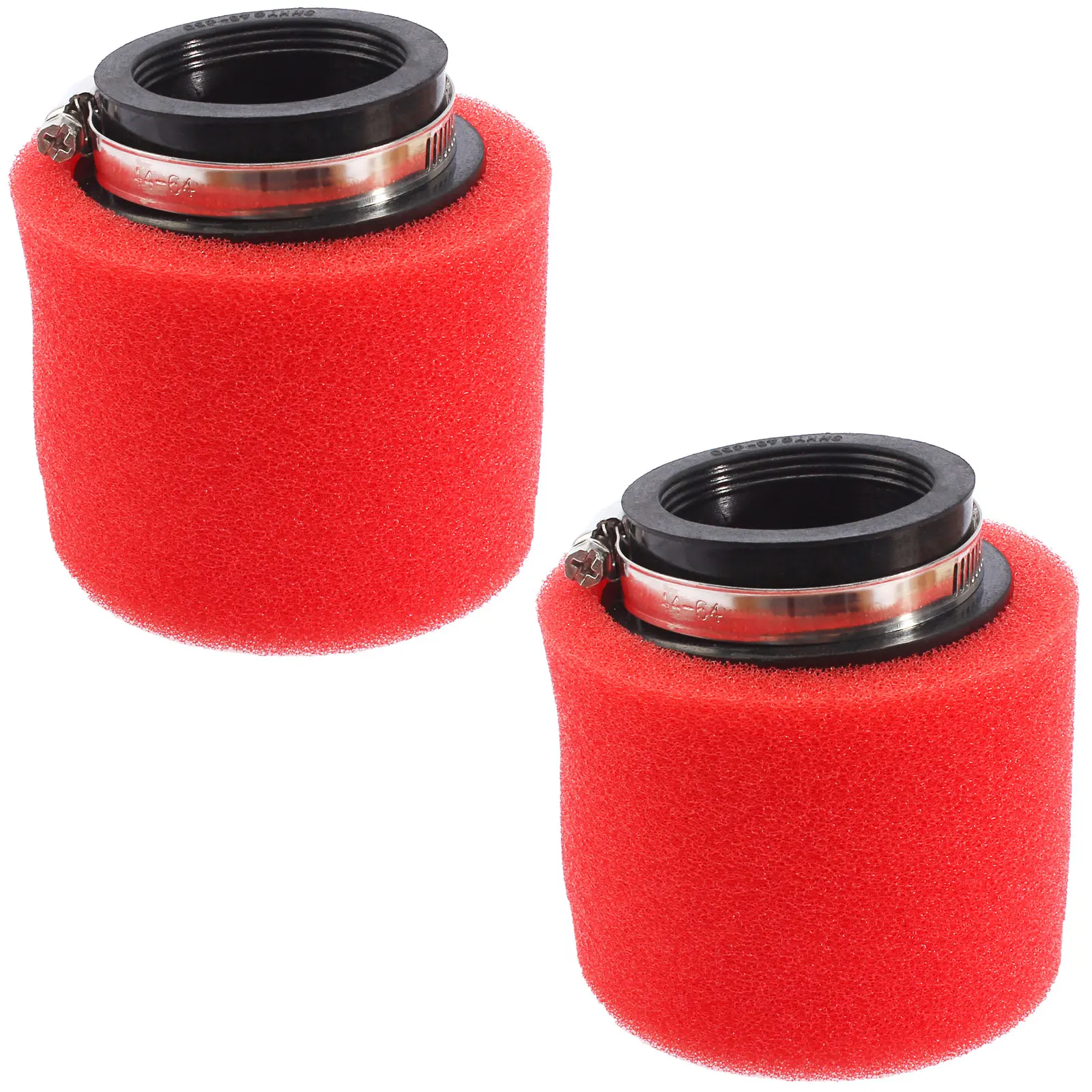 QAZAKY 2 Pcs Air Filter Cleaner 57mm 58mm 59mm 60mm Compatible with 50cc-90cc 110cc 125cc 150cc 200cc 250cc GY6 Motorcycle ATV Scooter Quad Go Kart Moped Pit Dirt Racing Bike Suzuki Baja 2.36inch QAZAKY 2 Pcs Air Filter Cleaner 57mm 58mm 59mm 60mm Compatible with 50cc-90cc 110cc 125cc 150cc 200cc 250cc GY6 Motorcycle ATV Scooter Quad Go Kart Moped Pit Dirt Racing Bike Suzuki Baja 2.36inch