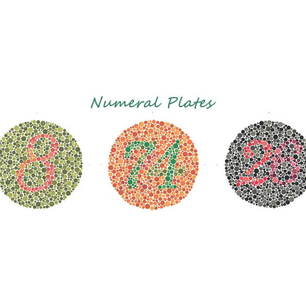 Kanehara Ishihara Test Chart Books, for Color Deficiency-38 Plate Book