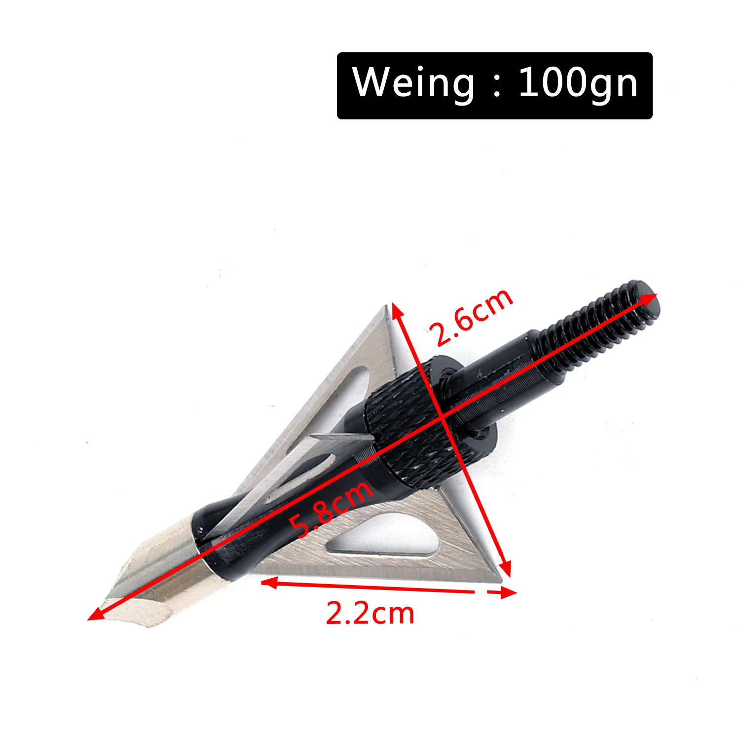 Broadheads 6/12 pcs 100 Grain for Archery Hunting archery arrowhead