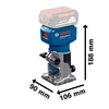 Bosch GLF 18V-8 Wood Router Machine 18V Cordless Brushless 30000RPM Grooving Carving Milling Holes Carpentry Electric Trimmer 2