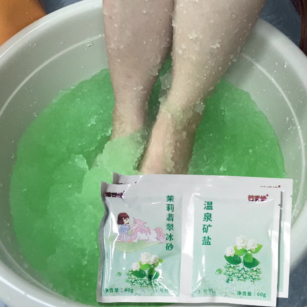 

100g Foot Spa Bath Salts Scrub Jelly Pedicure Foot Soak Exfoliating Moisturizing Foot Care