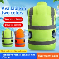 Men's Reflective Fan Cooling Vest