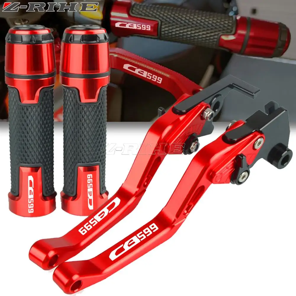

Motorcycle Handlebar grips Brake Clutch Levers Handle Bar Grip For Honda CB599 Hornet 1998-2006 CB-599 CB 599 HORNET 2005 2004
