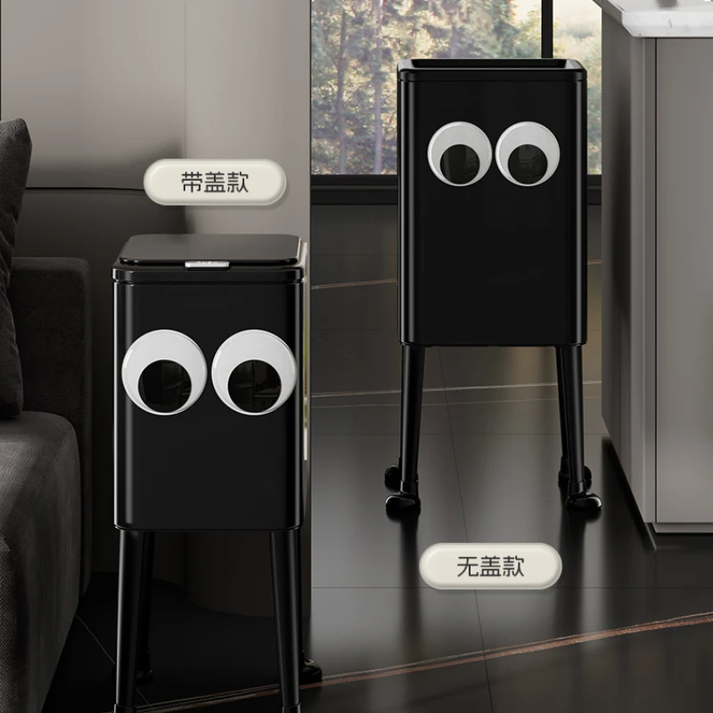 

Household Kitchen Press Flap Trash Can Large Capacity