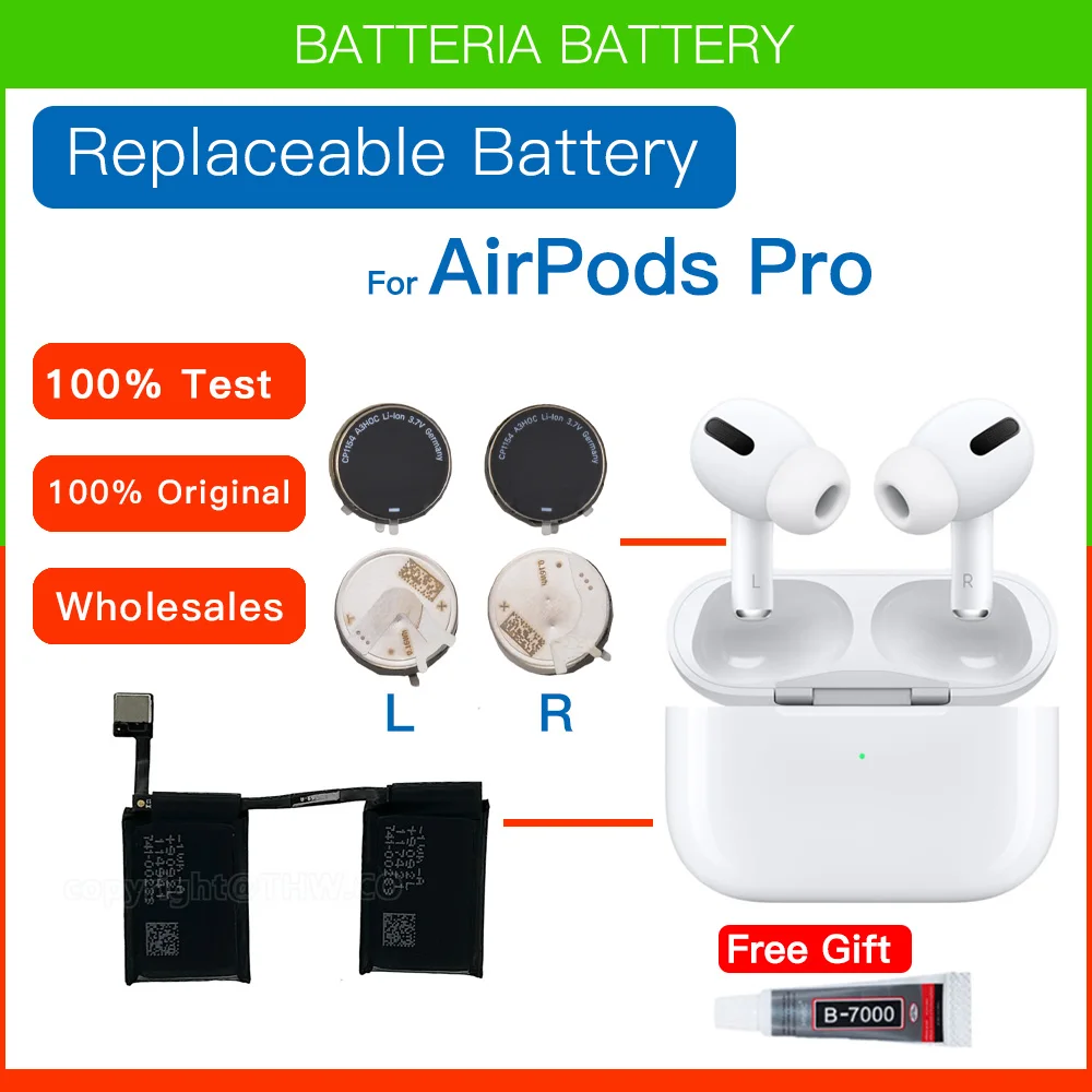 Battery For Airpods Pro Clone Battery Life 100% Original CP1154