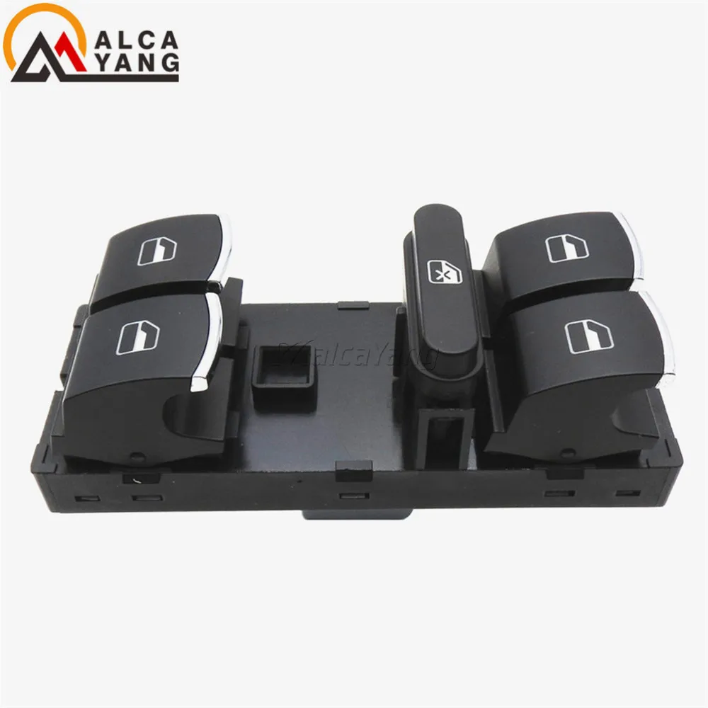 5ND959857 Power Window Master Switch Control Button For VW Jetta Tiguan Golf GTI MK5 MK6 Passat B6 CC Seat Leon MK2 5ND 959 857