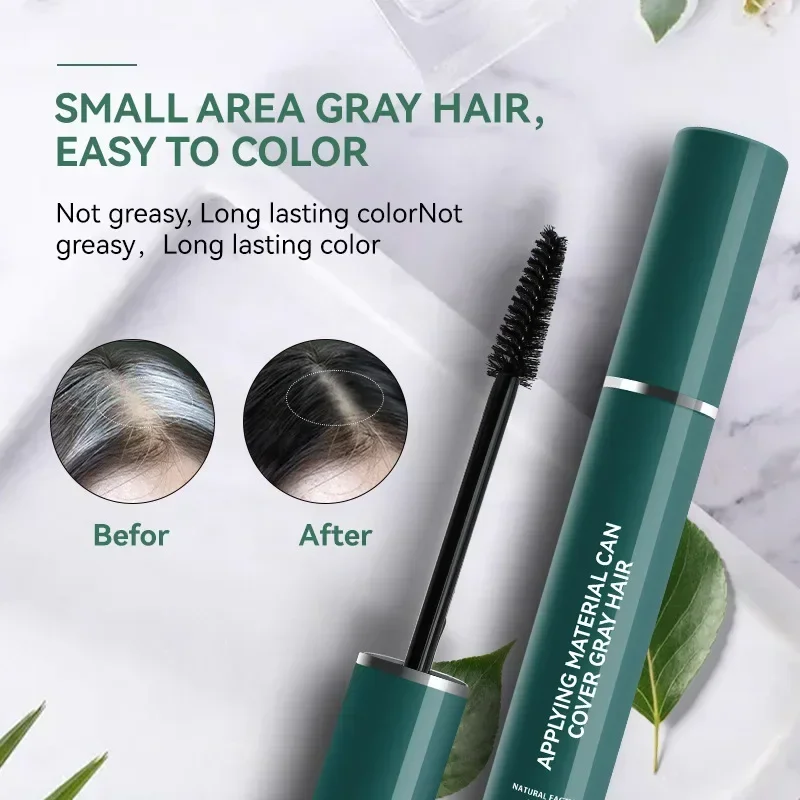 Hair Dying Stick Long Lasting Fast Staining Washable High Saturation Cover White Hair Non toxic Not Greasy Disposable Dye