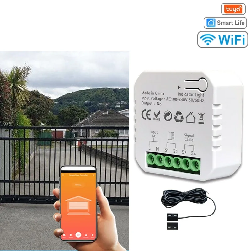

Дверной контроллер с Wi-Fi, 46*46*18 мм