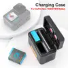 ZGCINE PS-G10 Mini Battery Charging Box For GoPro 11 10 9 8 7 6 5 5200mAh Smart Charging Case Battery Storage Box For Gopro Hero 1