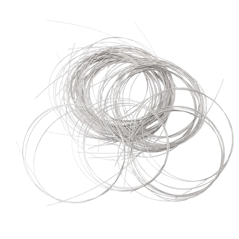 1M Professional Cutting Blades - Wire Saw for Jade, Ceramic, Metal Cutting; Hand Tools Diameter 0.1mm-0.5mm.