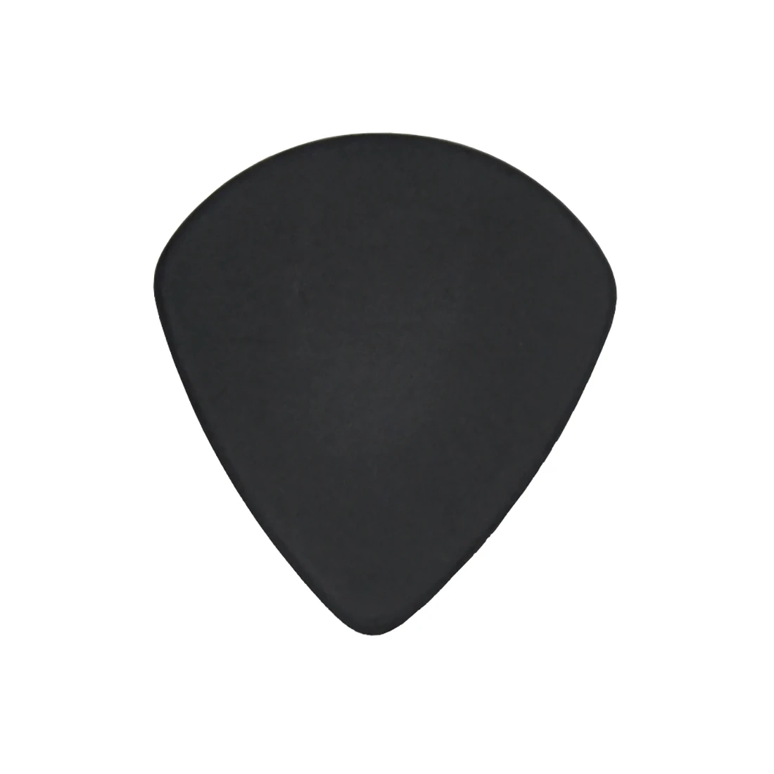100Pcs Delrin Precision Jazz Picks Heavy Sharp Plectrums Matte Black
