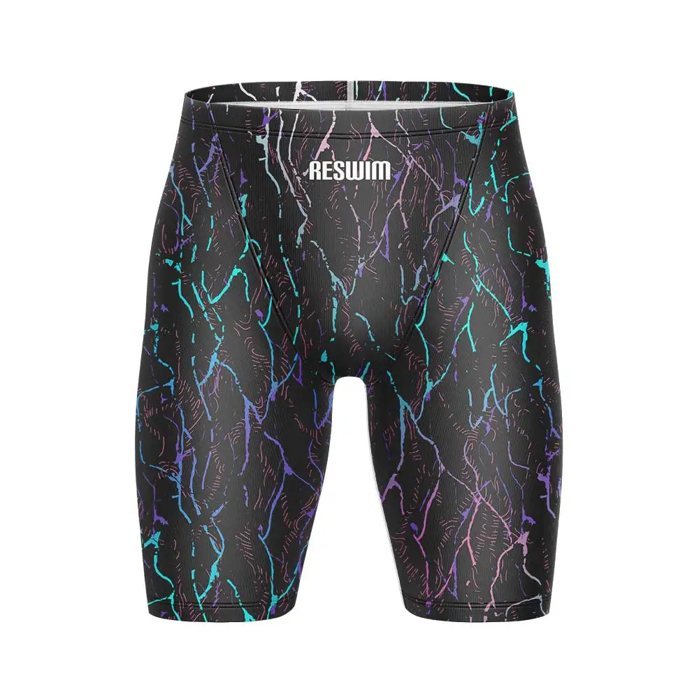 Beach Swim Trunks Shorts Men's Swim Jammers Athletic Competition Training Swimsuit Chlorine Resistant Endurance Surfing Shorts