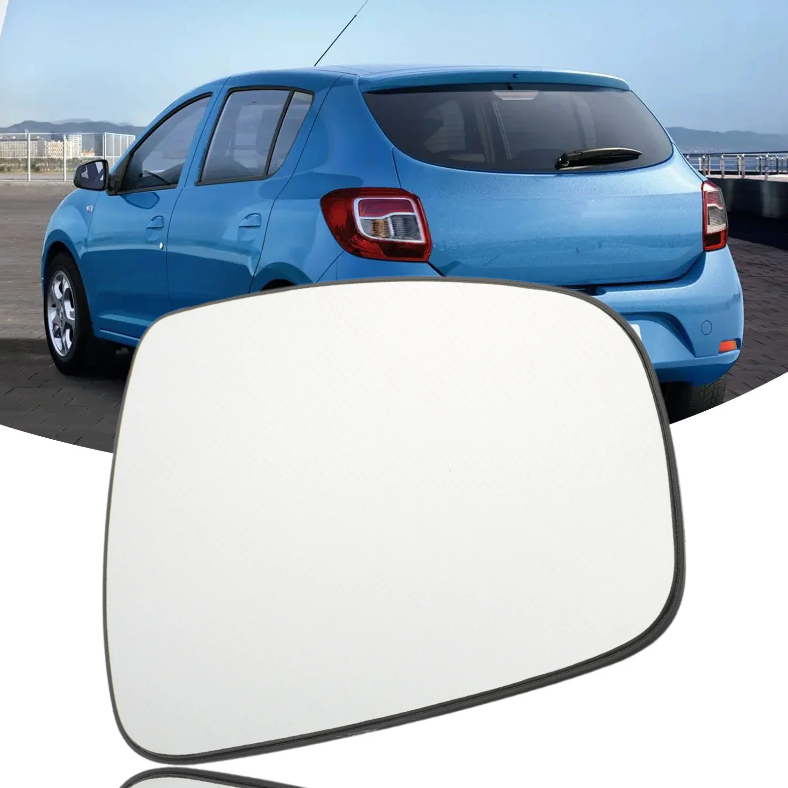 오른쪽/왼쪽 온열 후면 거울 유리 6001549717 963653513 R 르노 Dacia Duster 2014 2015 2016 2017 Logan Sandero 기호