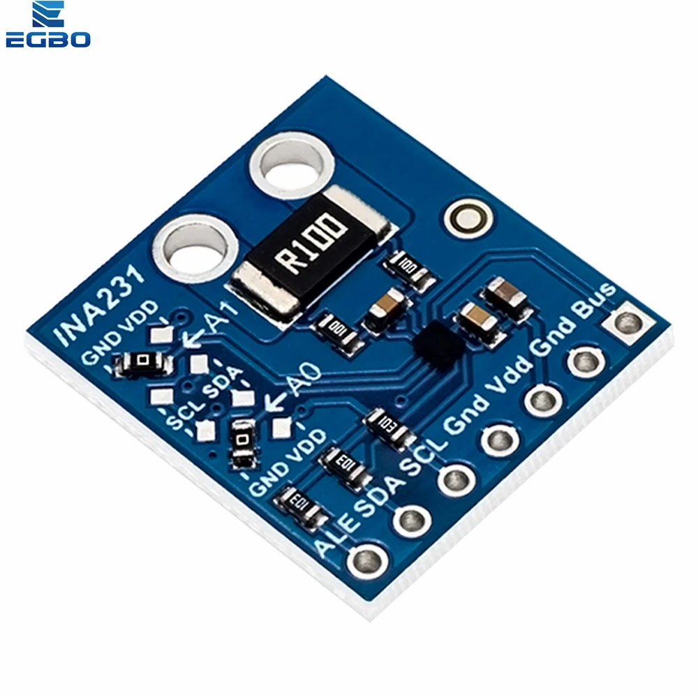Bi-Directional Current and Power Monitoring Sensor Module with IIC I2C Interface