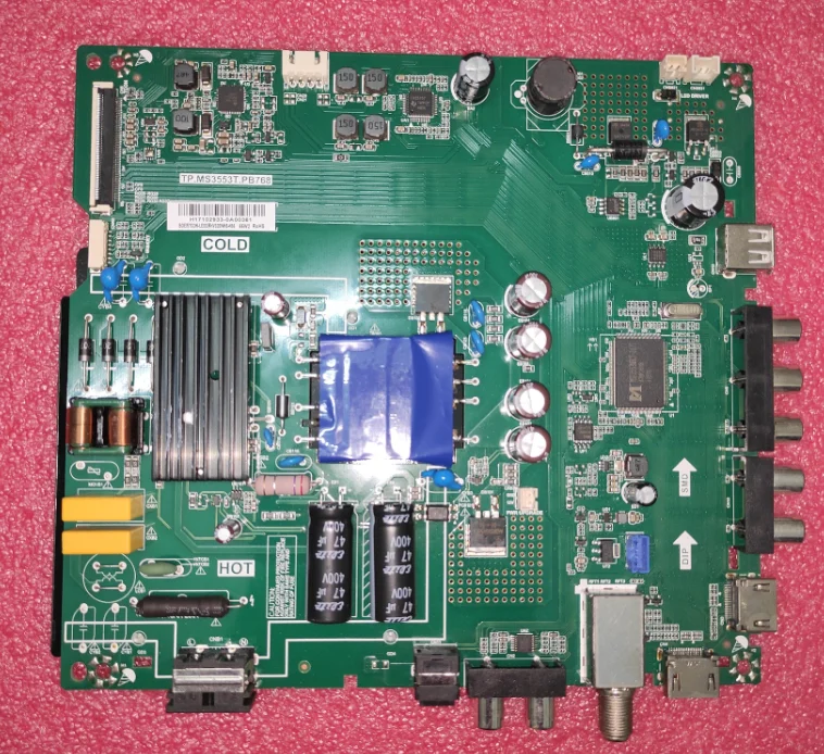 

Free shipping!! TP.MS3553T.PB768 Three in one TV motherboard for boe hv320whb-n66 60w 32hn-e4 working good