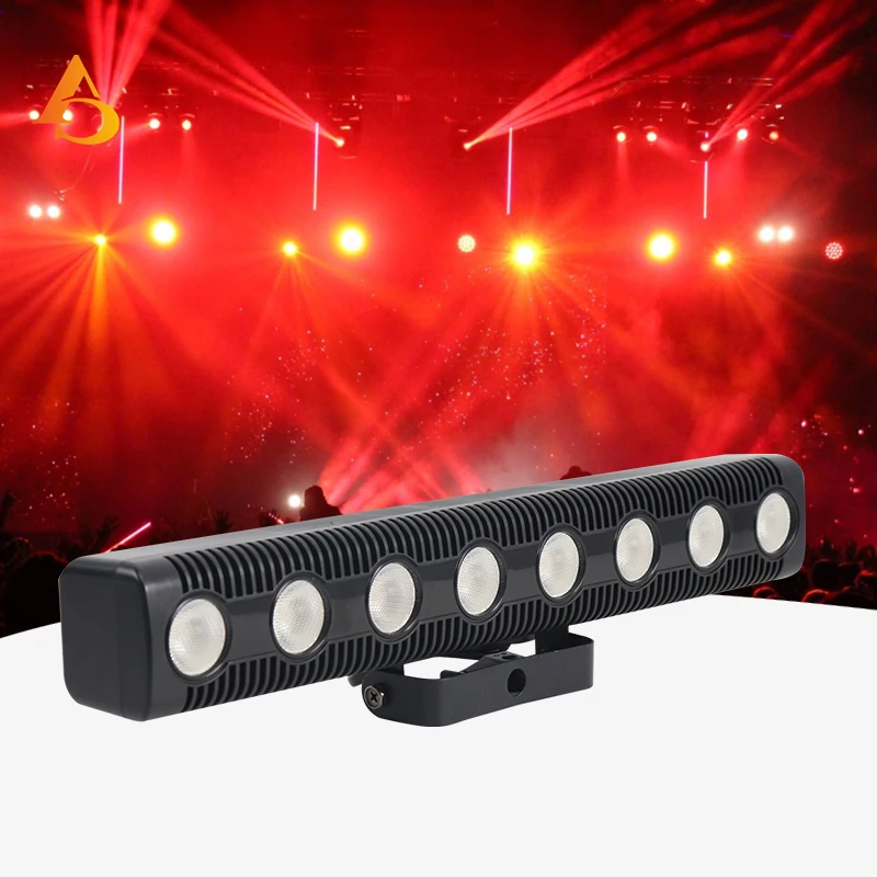 8 X12W Led Bar Rgbw Luci Di Lavaggio A Parete Dmx512 Led Music Strobe Par Light Dj Luci Da Discoteca Stage Dj Equipment Lamp Decorare