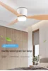 Ceiling Mounted FanLight Intelligent Ceiling FanLamp Bedroom Restaurant Household Lowfioor Electric Fan CeilingLamp Nordic Style 3