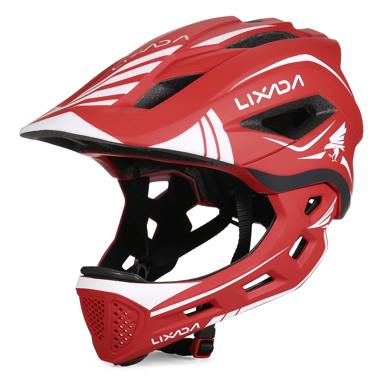 Lixada Kids Detachable Full Face Helmet Children Sports Safety Bike Helmet Protective Gear for Cycle Skateboarding Roller Skatin 5