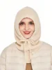 Unisex Knit Warm Wool Balaclava Hat Winter Scarf Hooded Beanie Women Neck&Face Protect Skullies Men Soft Wollen Bonnet Girl 3